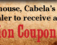 $10 Off Coupons at Sportsman's Warehouse, Cabela's and Your Utah Toyota Dealer