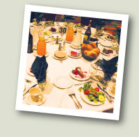 Banquet Table Setting